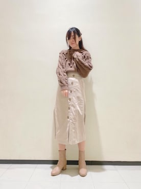 「アイテム」｜マジェスティックレゴンルミネ大宮店スタッフさん（レディース・159cm）の冬コーディネート