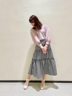 マジェスティックレゴンルミネ大宮店スタッフさん（レディース・168cm）の春コーディネート