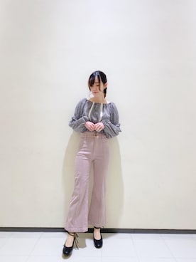 「マルチWAY」｜マジェスティックレゴンルミネ大宮店スタッフさん（レディース・159cm）の春コーディネート