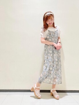 マジェスティックレゴンルミネ大宮店スタッフさん（レディース・158cm）の春コーディネート