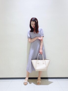 マジェスティックレゴンルミネ大宮店スタッフさん(レディース・168cm)の春コーディネート
