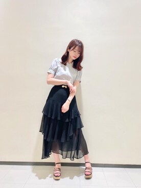 マジェスティックレゴンルミネ大宮店スタッフさん（レディース・168cm）の春コーディネート