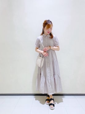 マジェスティックレゴンルミネ大宮店スタッフさん（レディース・158cm）の春コーディネート