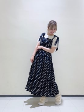 マジェスティックレゴンルミネ大宮店スタッフさん（レディース・158cm）の夏コーディネート