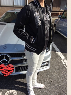 「RED PEPPER（レッドペッパー）のアイテム」を使った、ふなさん（レディース・160cm）の冬コーディネート