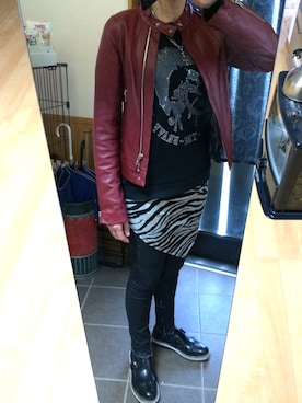 「5351 POUR LES FEMMES（ゴーサンゴーイチプールファム）のアイテム（トップス）」を使った、ふなさん（レディース・160cm）の春コーディネート