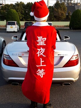 「SANTACROCE（サンタクロース）のアイテム」を使った、ふなさん（レディース・160cm）の冬コーディネート