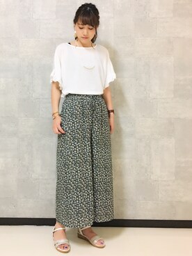 S h i i ＊°さん（レディース・163cm）の夏コーディネート