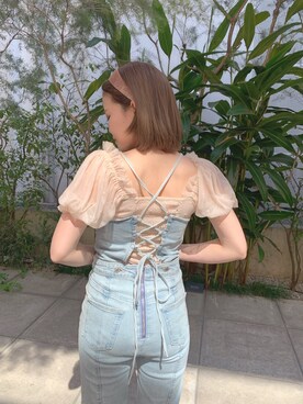 「NADIA（NADIA）のアイテム」を使った、ゆかさん（レディース・152cm）の春コーディネート