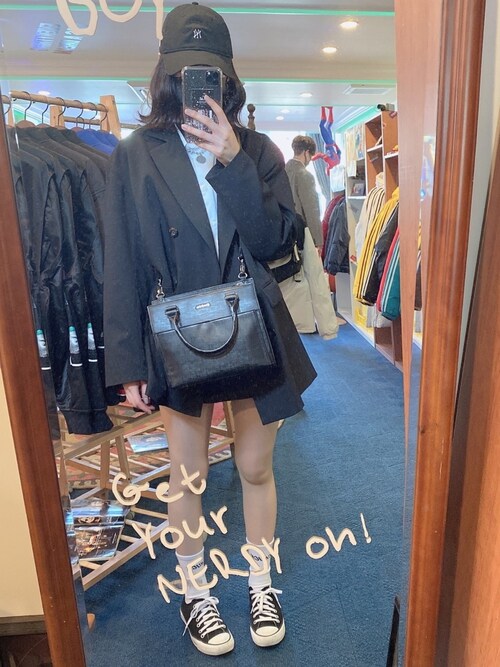 お眠ちゃん Emodaのショルダーバッグを使ったコーディネート Wear