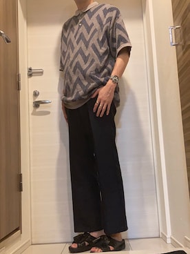 せかいさん(メンズ・175cm)の春コーディネート