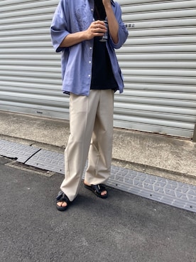 せかいさん(メンズ・175cm)の夏コーディネート