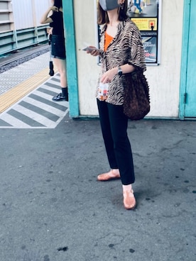 FUMIKA_UCHIDAのタンクトップを使った人気ファッション