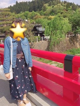 「Richelle（リシェル）のアイテム」を使った、あいさん（レディース・164cm）の春コーディネート