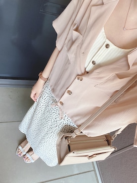 「WILL（ウィル）のアイテム」を使った、あいさん（レディース・165cm）の夏コーディネート