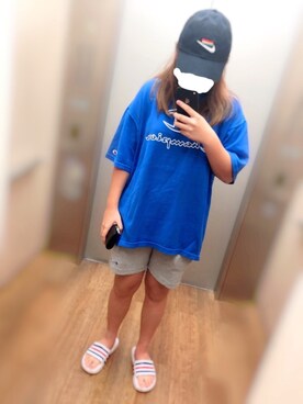 「CHARLES & KEITH（チャールズ & キース）のアイテム（財布/小物）」を使った、follow maruさん（レディース・160cm）の夏コーディネート