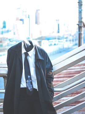 「neos（ネオス）のアイテム（その他アウター）」を使った、Amさん（レディース・159cm）の春コーディネート