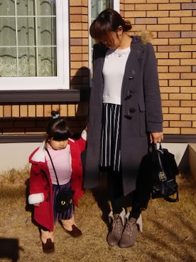 ＊えみたんママ＊さん（レディース・160cm）の冬コーディネート