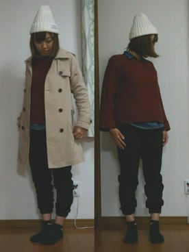＊えみたんママ＊さん（レディース・160cm）の冬コーディネート