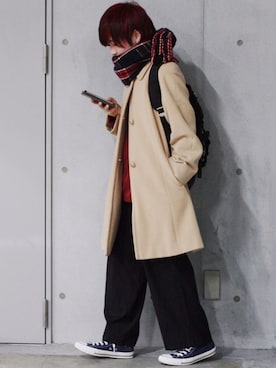 トッティさん（メンズ・163cm）の冬コーディネート