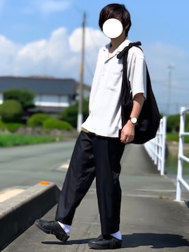「ｎ’Or（ノアール）のアイテム」を使った、トッティさん（メンズ・163cm）の秋コーディネート