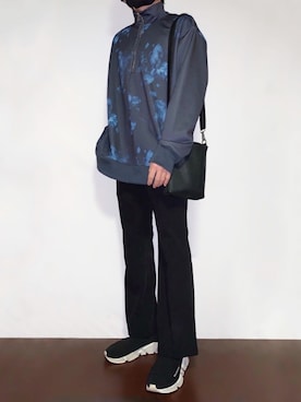 「STUDIOUS（ステュディオス）のアイテム（スウェット）」を使った、トッティさん（メンズ・163cm）の秋コーディネート