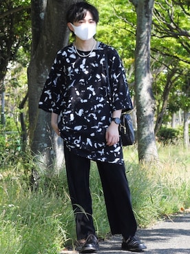 「J.CREW（ジェイクルー）のアイテム（シューズ）」を使った、トッティさん（メンズ・163cm）の春コーディネート