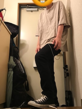 「EMMA  CLOTHES」｜「アイテム（財布/小物）」を使った、えふじさん（メンズ・174cm）の夏コーディネート