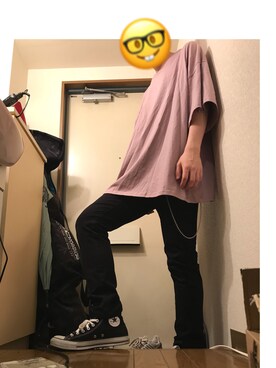 「EMMA  CLOTHES」｜「アイテム（財布/小物）」を使った、えふじさん（メンズ・174cm）の夏コーディネート