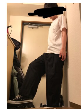 「CONVERSE（コンバース）のCONVERSE (コンバース）　【メンズ・ウイメンズ】オールスターハイ　ALL STAR HI チャックテイラー（スニーカー）」を使った、えふじさん（メンズ・174cm）の夏コーディネート