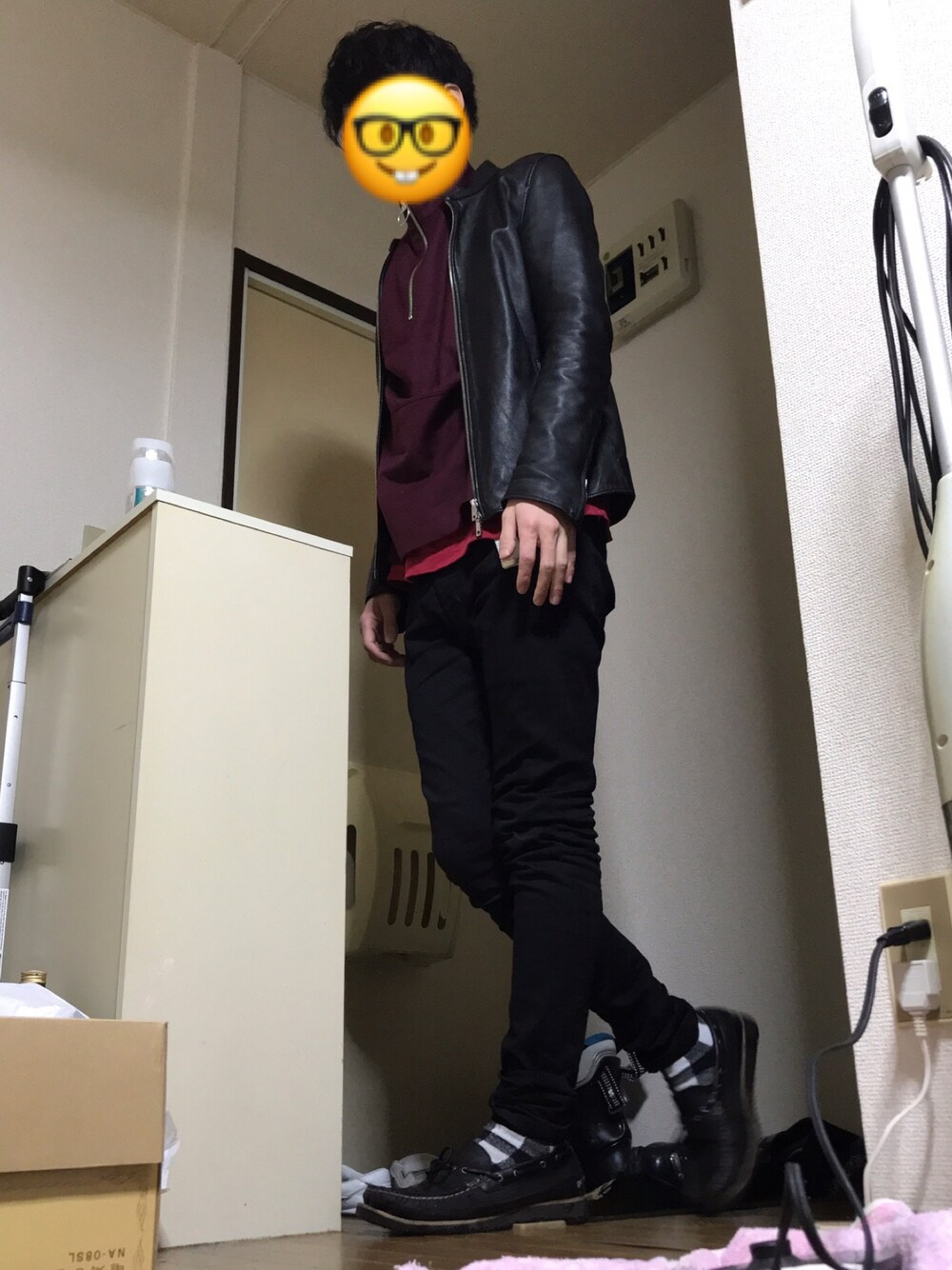 えふじ｜UNITED TOKYOのライダースジャケットを使ったコーディネート - WEAR