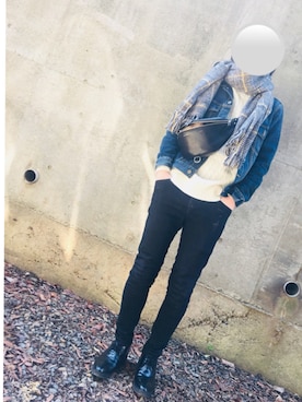 「おしゃれスタ（オシャレスタ）のアイテム（トップス）」を使った、えふじさん（メンズ・174cm）の春コーディネート