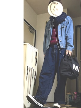 「classicalelf（クラシカルエルフ）のアイテム（ジャケット/アウター）」を使った、えふじさん（メンズ・174cm）の春コーディネート