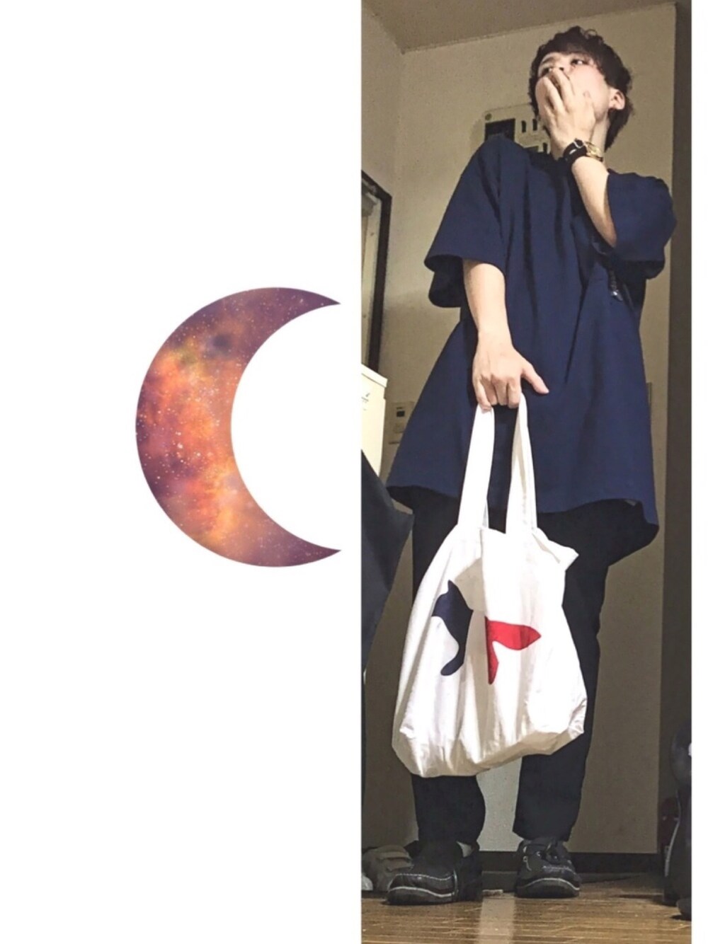 Maison Kitsune（メゾンキツネ）の「TOTE BAG TRICOLOR FOX