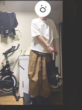「JOHN LAWRENCE SULLIVAN（ジョンローレンスサリバン）のアイテム（その他シューズ）」を使った、えふじさん（メンズ・174cm）の春コーディネート