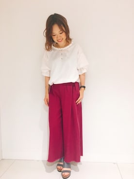 nakamuさん（レディース・160cm）の夏コーディネート