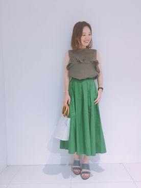 nakamuさん(レディース・160cm)の夏コーディネート