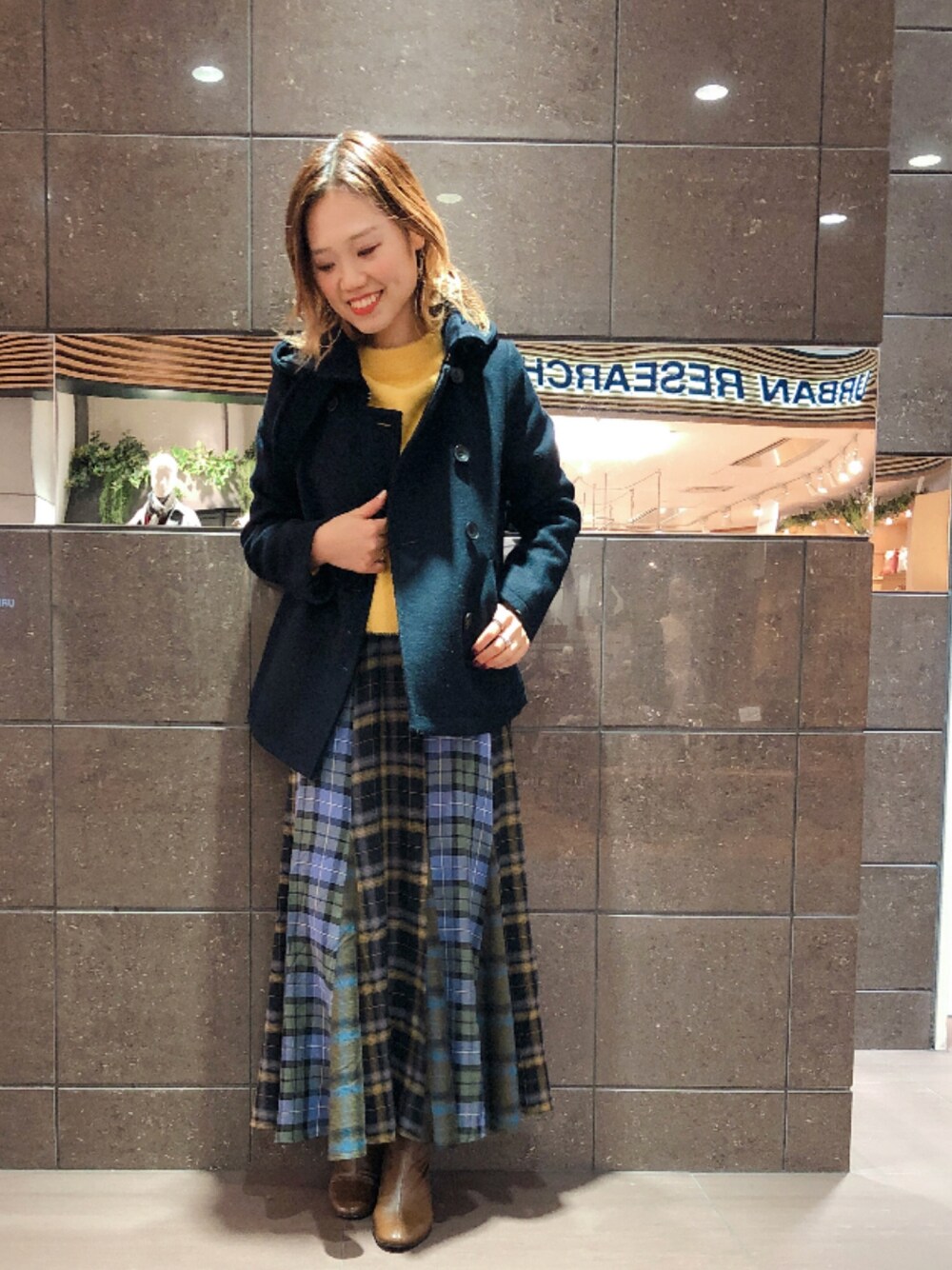URBAN RESEARCH DOORS  ショールカラー2WAYウールコート URBAN RESEARCH DOORS（アーバンリサーチドアーズ）の「ショール