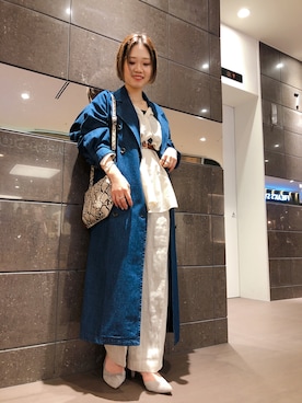 「URBAN RESEARCH ROSSO WOMEN（アーバンリサーチ　ロッソ）のアイテム（ジャケット/アウター）」を使った、nakamuさん（レディース・160cm）の春コーディネート