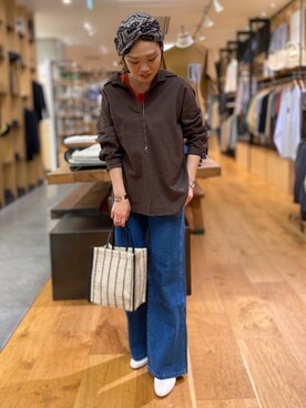 nakamuさん（レディース・160cm）の春コーディネート