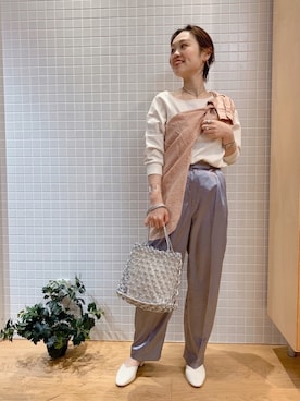 「URBAN RESEARCH DOORS WOMENS（アーバンリサーチ ドアーズ ウィメンズ）のアイテム」を使った、nakamuさん（レディース・160cm）の春コーディネート