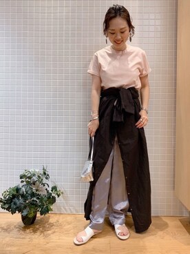 nakamuさん（レディース・160cm）の春コーディネート