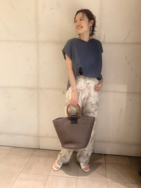 nakamuさん（レディース・160cm）の夏コーディネート