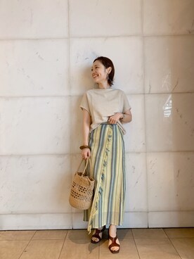 nakamuさん(レディース・160cm)の夏コーディネート