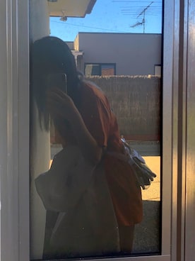 「DRAGON BALL（ドラゴンボール）のアイテム」を使った、ᴗ  ̫ ᴗさん（レディース・164cm）の夏コーディネート