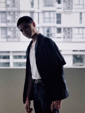 「坊主」｜HANI/はにさん（メンズ・180cm・10代）の秋コーディネート