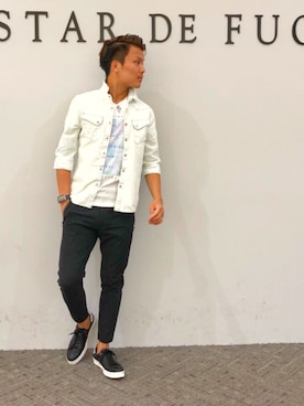 A'GEM/9越谷レイクタウンさん（メンズ・170cm）の春コーディネート