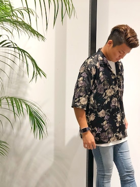 「FUGA（フーガ）のアイテム」を使った、A'GEM/9越谷レイクタウンさん（メンズ・170cm）の夏コーディネート