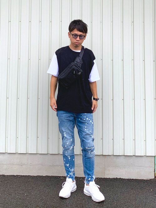 Macko Porterのボディバッグ ウエストポーチを使ったコーディネート Wear
