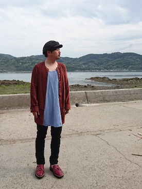 「T2[in]（ツイン）のアイテム」を使った、こうたろうさん（メンズ・164cm）の春コーディネート